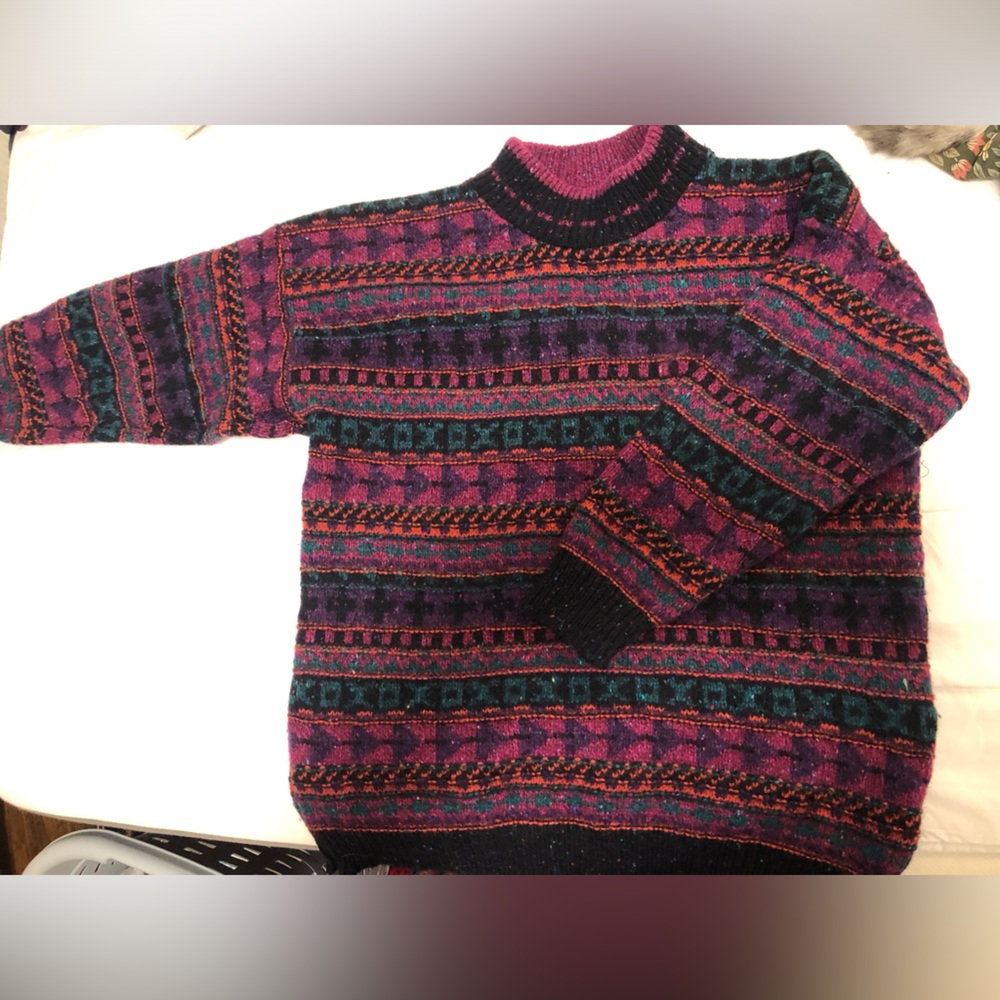 Alps vintage wool sweater